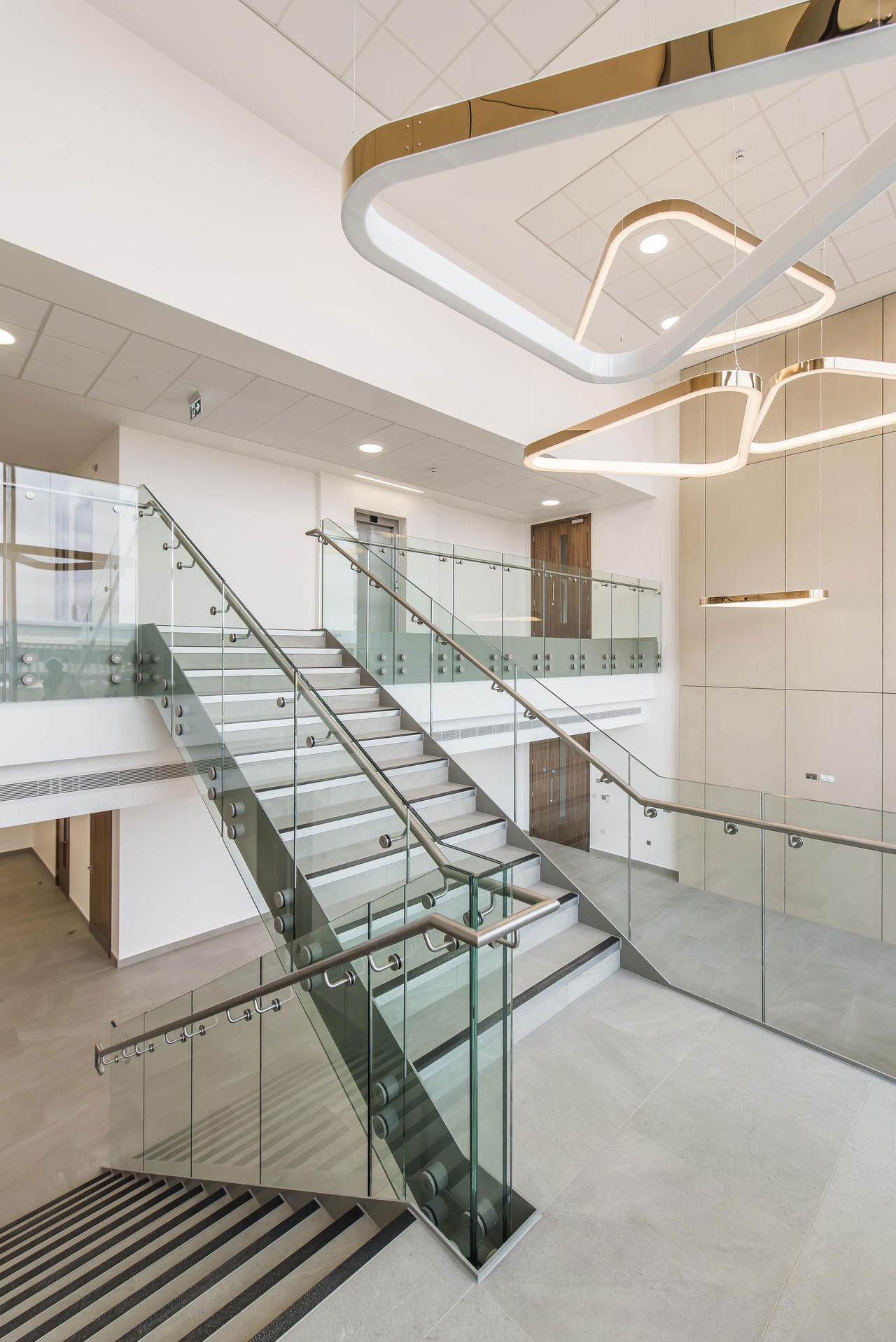 Girl sitting in her tent with a coffee