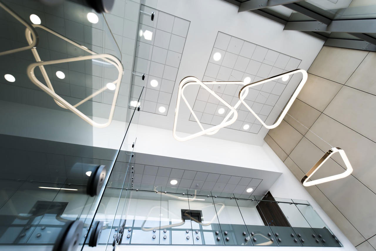 Girl sitting in her tent with a coffee
