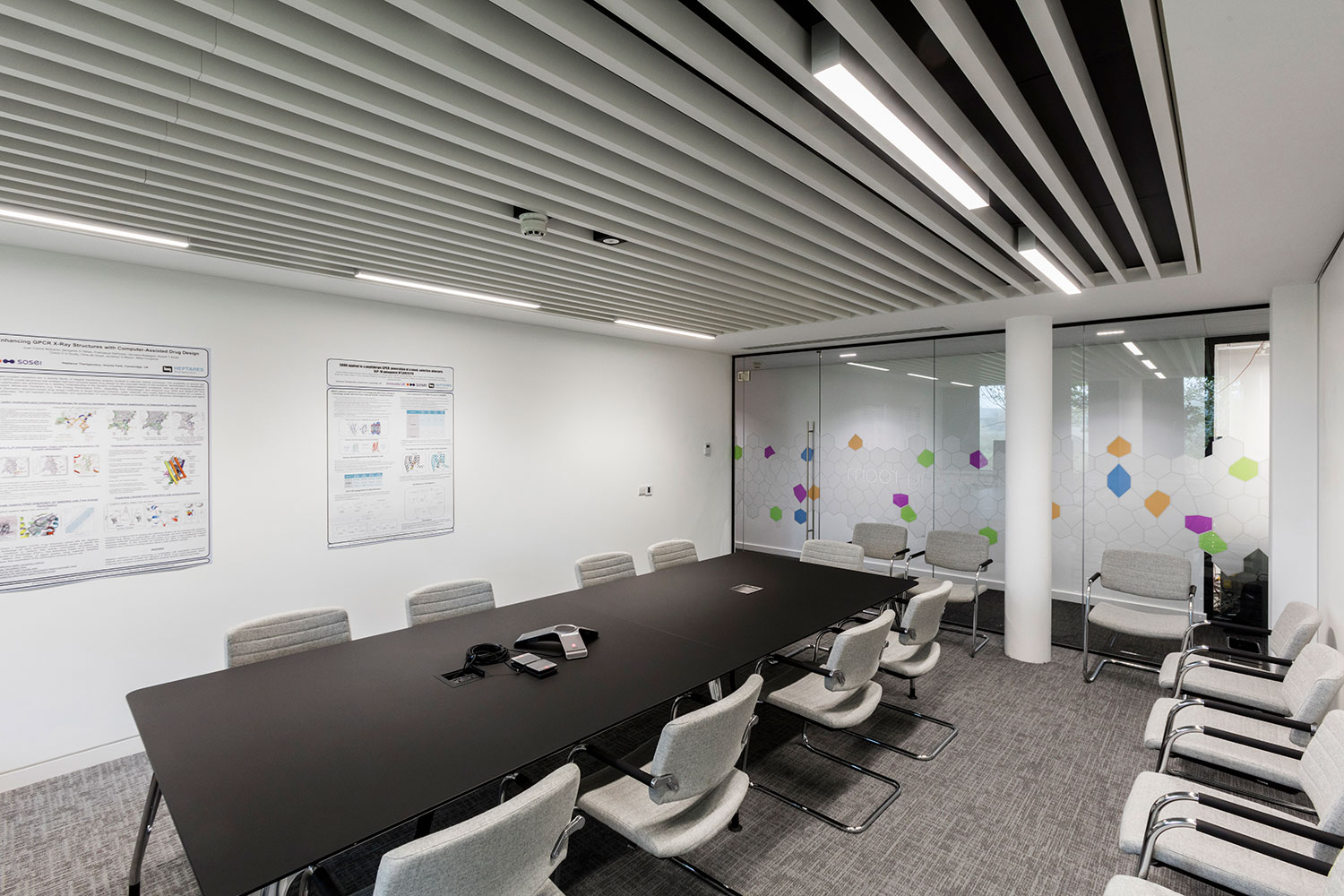 Girl sitting in her tent with a coffee